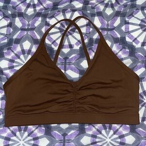 Ruched Sports Bra